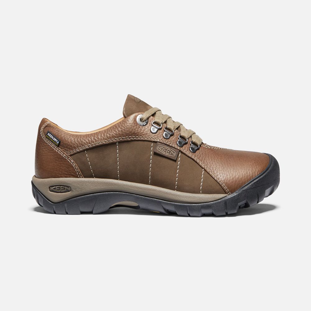 Keen Oxford Schoenen Dames Bruin - Presidio Waterproof - 72409-RCFX